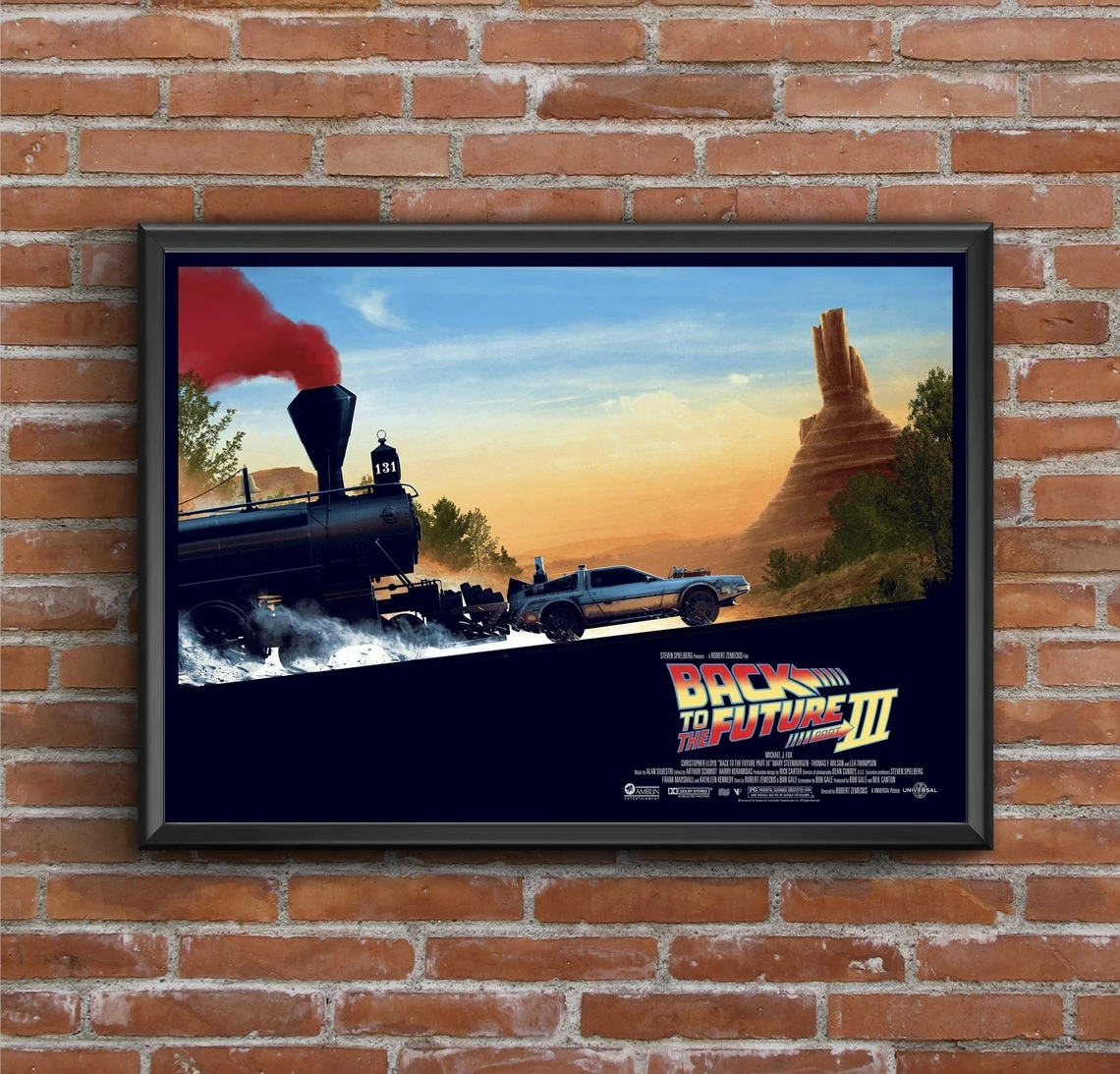 Back To The Future Movie Cover Canvas Poster Home Wall Painting Art Decoration (No Frame)