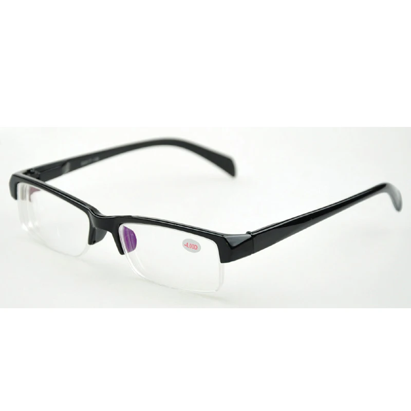 

Myopia Glasses Women Men Fashion Half-frame Ultralight Finished Myopic Eyeglasses Diopter -1.0 -1.5 -2.0 -2.5 -3.0 -3.5 -4.0