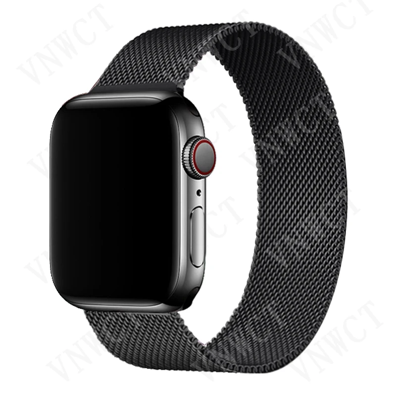 Watch Strap for Apple Watch Band 44mm 40mm Metal mesh belt bracelet iWatch Apple watch 6 5 4 3 SE 2 1 38mm 42mm band