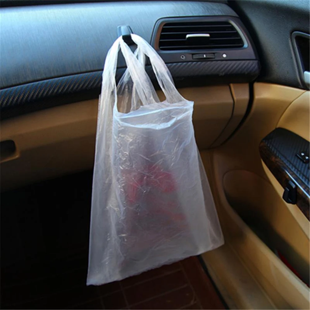 3Pcs/Set Universal Plastic Car Hanging Hook Adhesive Clip For Car Home Wall Keys Clothes Rack