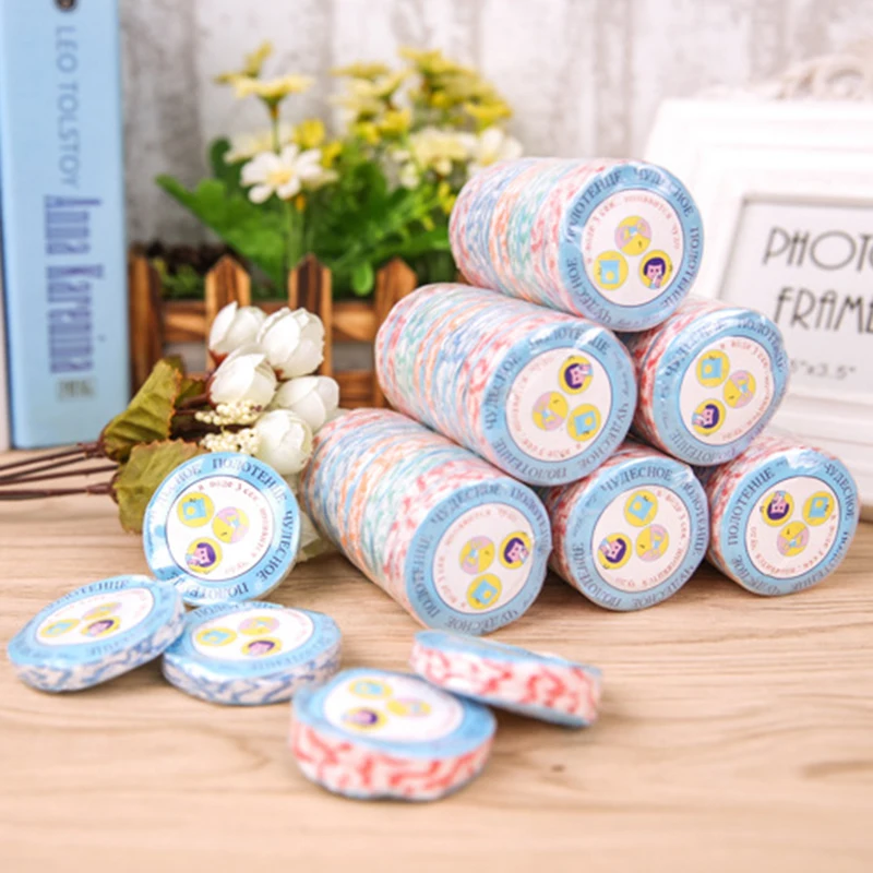 10pcs Compressed Towel Magic Outdoor Travel Wipe Soft Expandable Just Add Water Non-woven Fabrics Towel