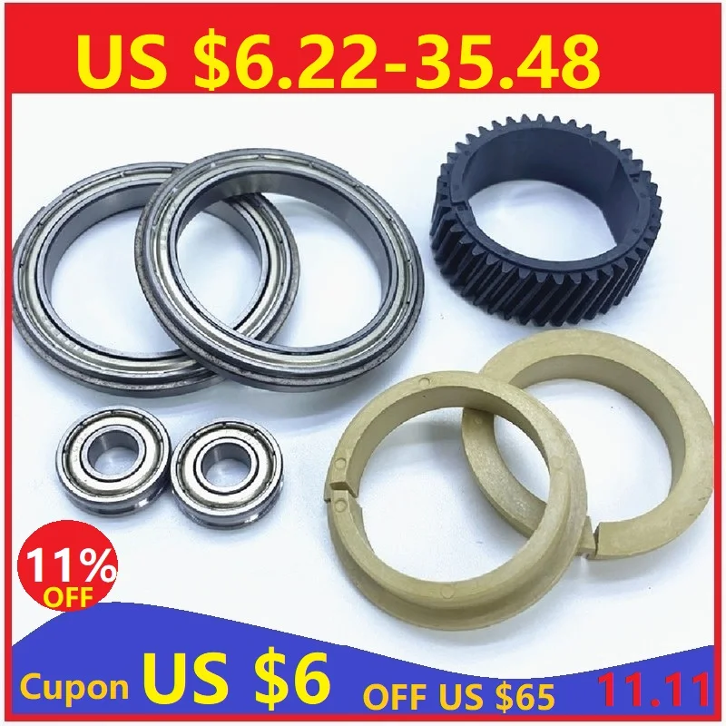 

Upper Roller Gear AB01-2060 Fuser Bushing Fuser Pressure Bearing AE03-0053 Mp7001 mp8000 For Ricoh 2060 2075 MP8001 6500 7500