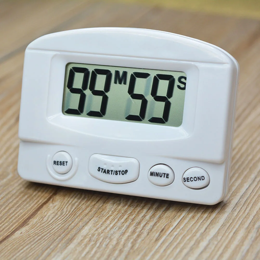 Mini Timer Lcd Keuken Alarm Koken Magnetische Digitale Telling Omlaag Elektronisch