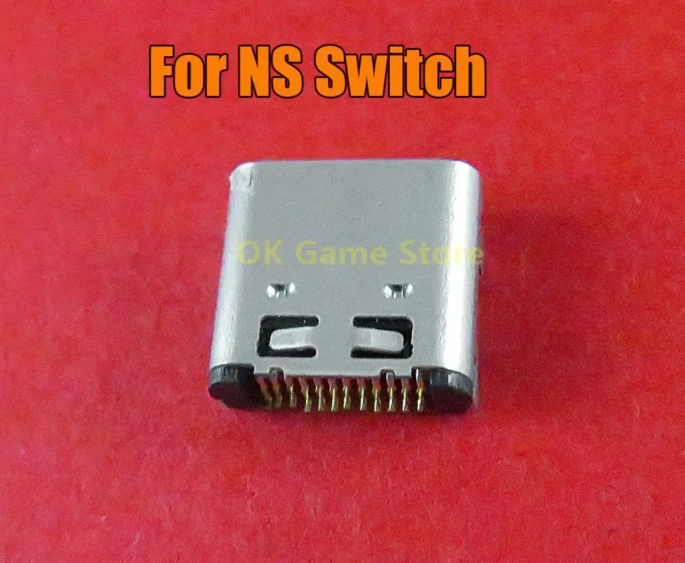 

30pcs Original Type-C Charger Socket for Nintend Switch NS Console Replacement Charger Port Socket Charging Port Power Connector