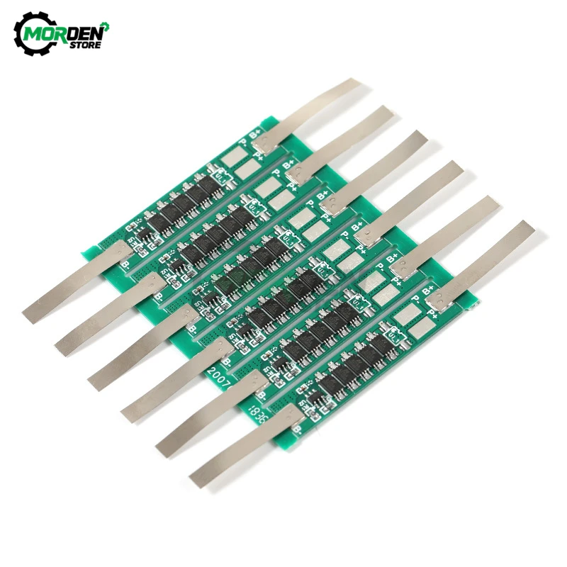 2Pcs BMS Protection Board 2A 3A 4.5A 6A 7.5A 9A For 1S 3.7V 18650 Li-Ion Lithium Battery 1-6MOS with Nickel Strip