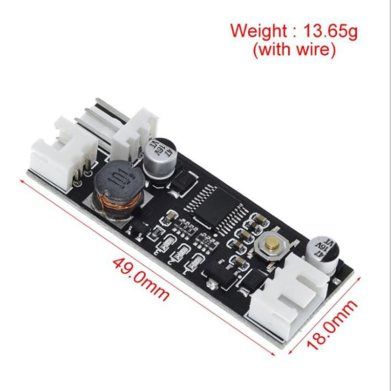 0.8A 12V PWM 2-3 Wire Fan Temperature Speed Controller Governor For PC Fan