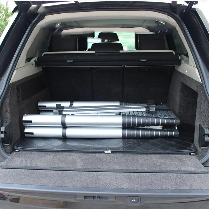 ครัวเรือน Telescopic บันไดบันไดบันไดบันไดพับ Multi-Function บันไดอลูมิเนียมโลหะผสมวิศวกรรมบันได
