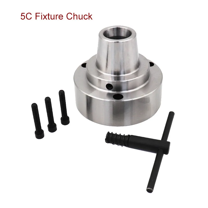 5C fixture for plain back Lathe Grinder Clamp workpiece and CNC Tool, using for 5C Round/Square/Hex Collets Type 5C collet chuck