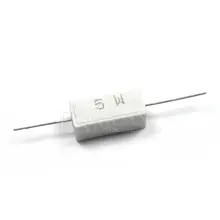 10pcs 5W Cement Resistors 0.1 to 10K Ohm #6