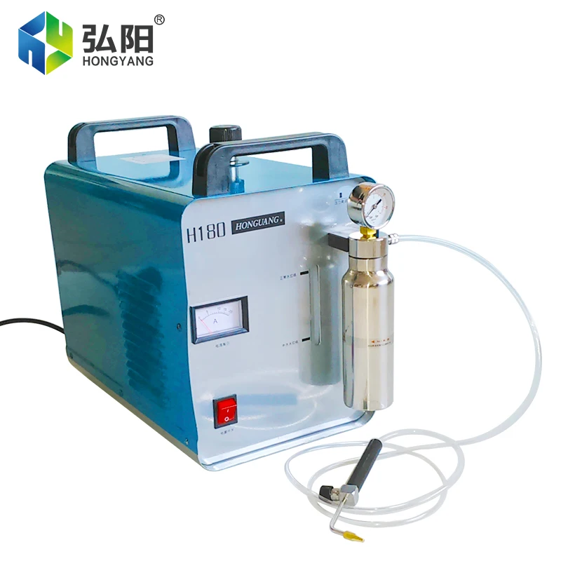 H180 95l/H 220v Acrylic Polishing Electromechanical Grinding Flame Welder Crystal Word Oxygen Hydrogen Grinding Machine