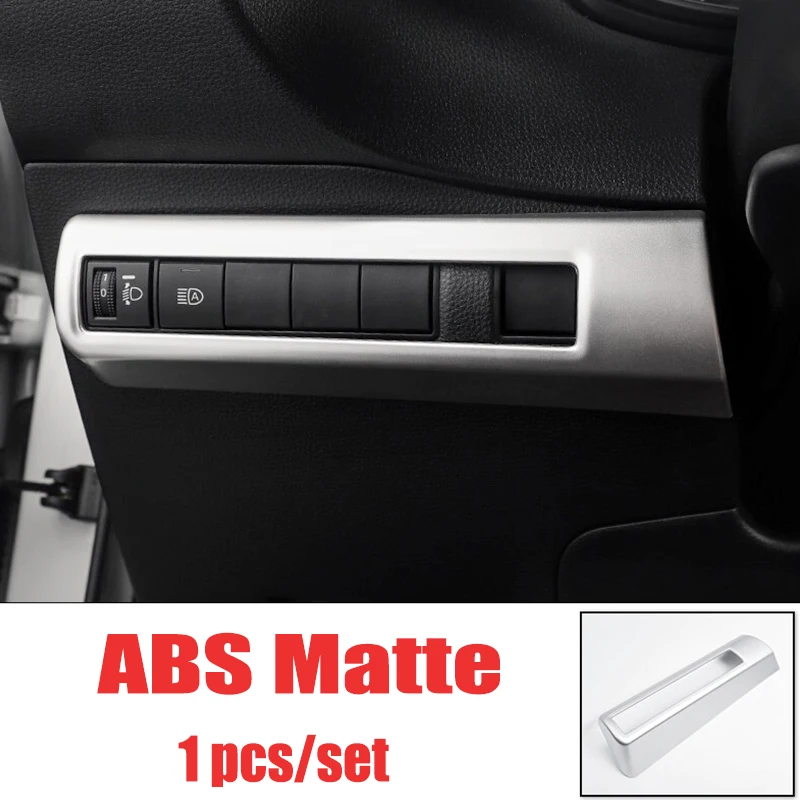 ABS Matte For Toyota corolla Sedan glass Lift Switch inner door handle front Small Rear air outlet Storage read navigation strip