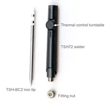 Adjustable 65W Soldering Iron Station with Tips #5