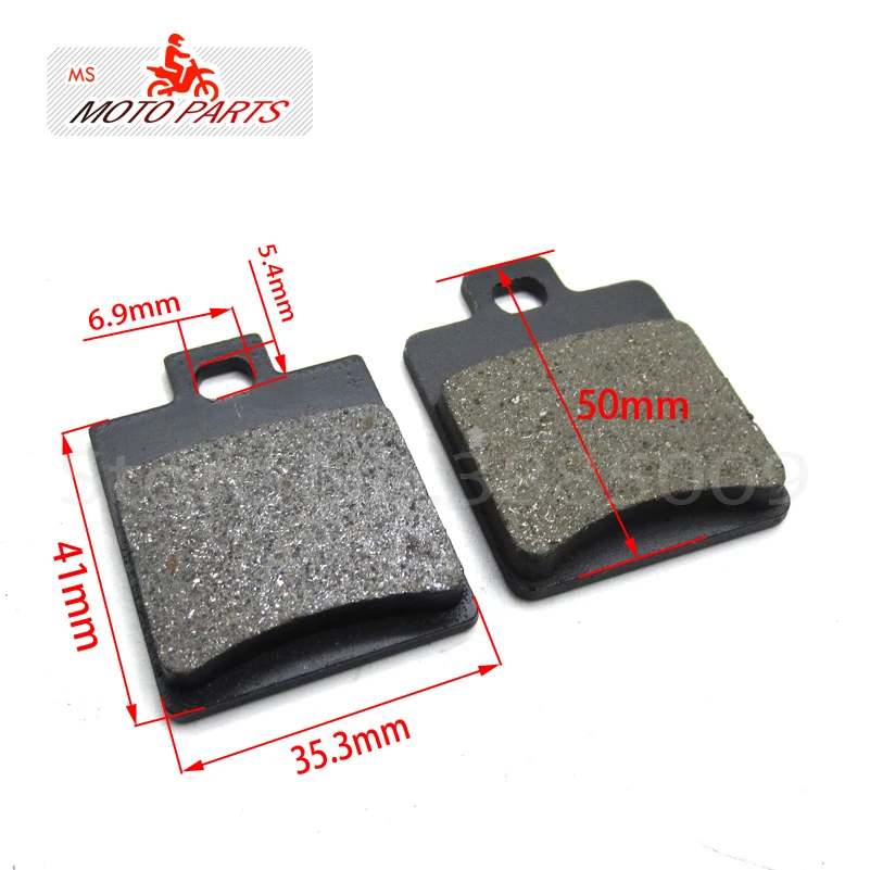 Motorcycle BRAKE PADS 49cc - 250cc ATV Quad Go Kart most chinese Dirt Pit Bike scooter Hydraulic brake PADS