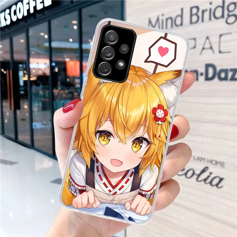 Anime The Helpful Fox Senko San For Samsung Galaxy A15 A14 A13 A12 A55 A54 A53 A52 Phone Case A32 A35 A34 A33 A25 A24 A23 A22 A0