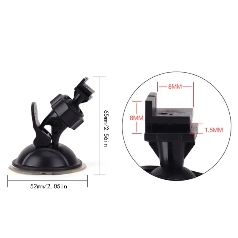 Car Suction Cup For Cam Holder Vehicle Video Recorder on Windshield 5 Types