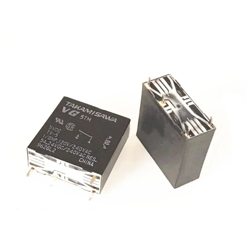 

HOT NEW 5V relay TAKAMISAWA VG 5TM VG-5TM VG5TM 5VDC DC5V 5V 5A 4PIN