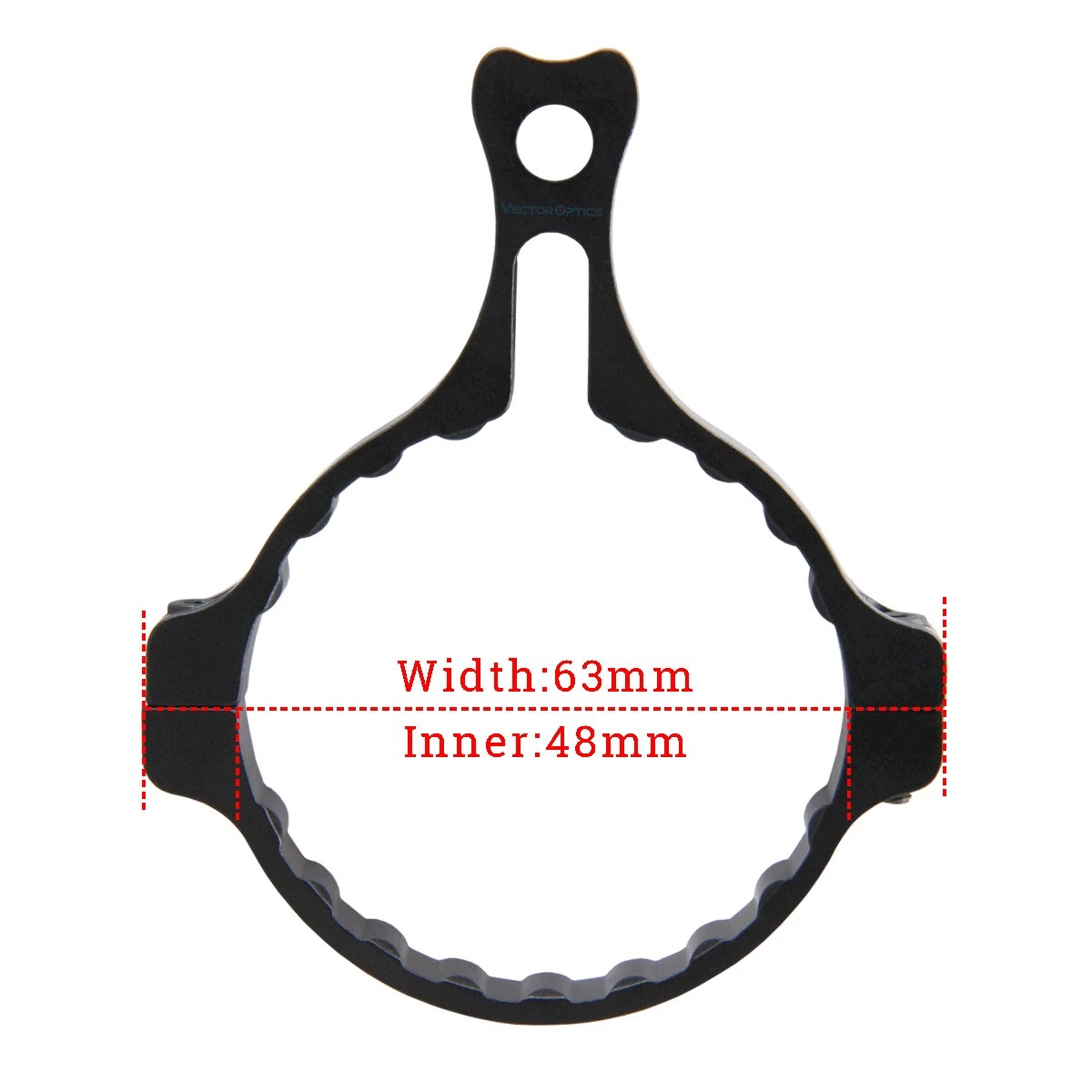벡터 광학 파워 링 레버, 컨티넨탈 라이플 스코프, 직경 48mm, 라이플 스코프 배율 조정 도구, 줌 변경