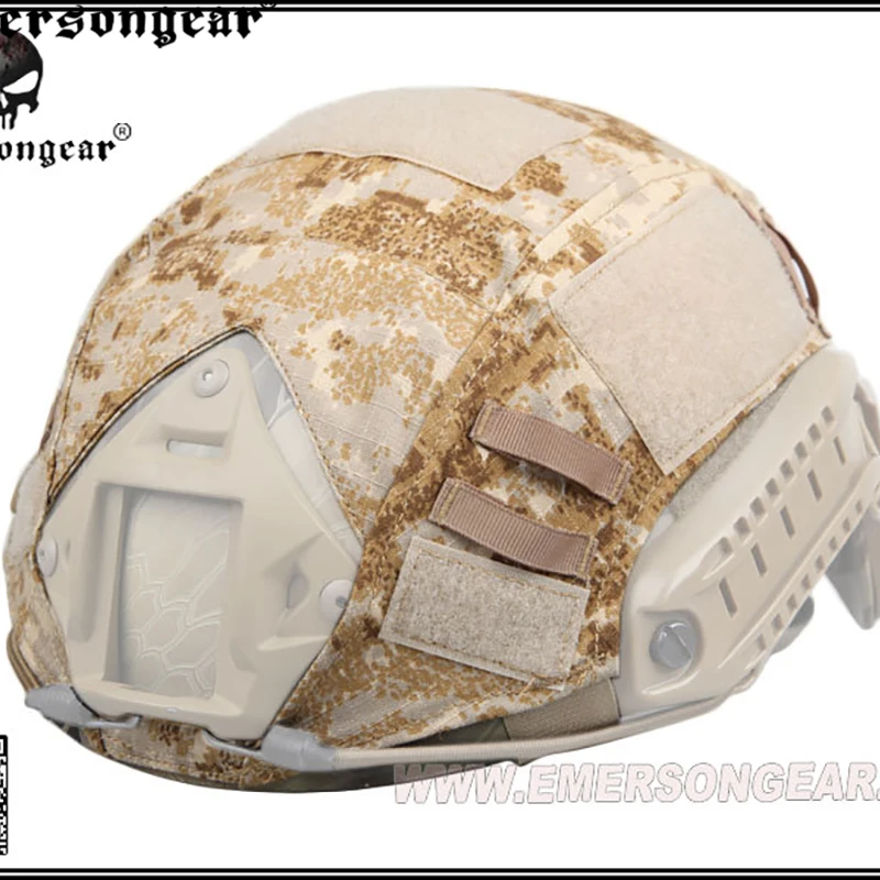 Emersongear Tactical FAST Helmet Cover Camouflage Airsoft Outdoor Shooting Hunting Hiking Wargame Combat