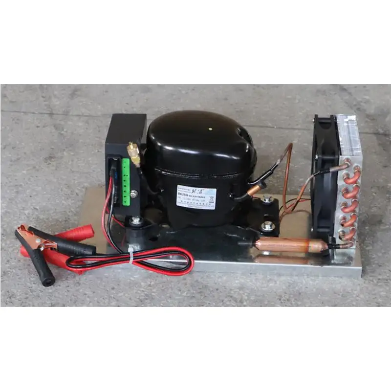BD35HC-BD75HC Compressore Condensatore Auto Frigorifero Congelatore Solare E Frigorifero Marino Massimo 200 Litri Dc 12V24V