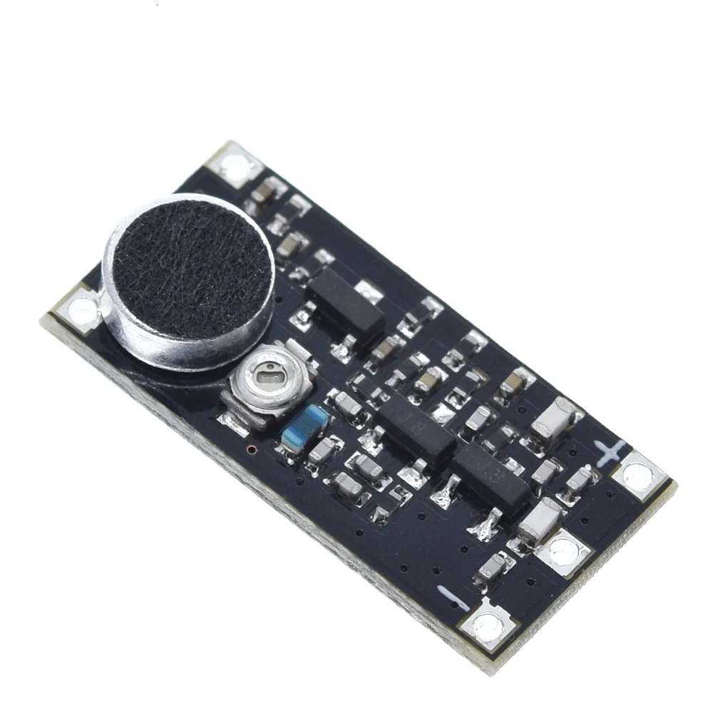 TZT 88-115MHz FM Drahtloses Mikrofon-Überwachungs-Sendermodul für Arduino, Einstellbarer Kondensator, DC 2V 9V 9mA Spannung – Detail 5