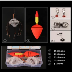 Fishing Hook Carbon Steel Explosion Bait Carp Fishing Capture Tackle Tool Sea box Fishing Accessories