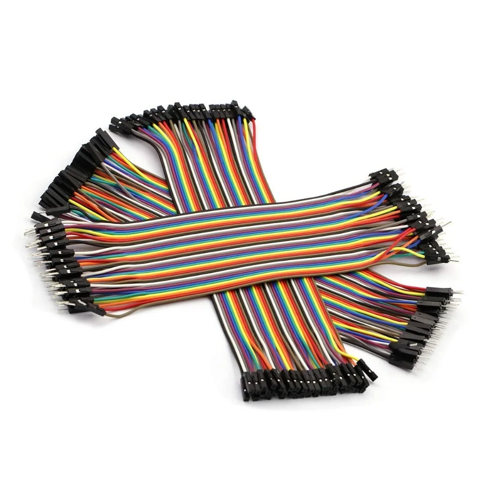 Bật Lửa Dupont Dây 20Cm Đực Nữ Đến Nam Nữ Để Nữ Dây Nhảy Dây Dupont Cáp 40Pcs cho Arduino DIY
