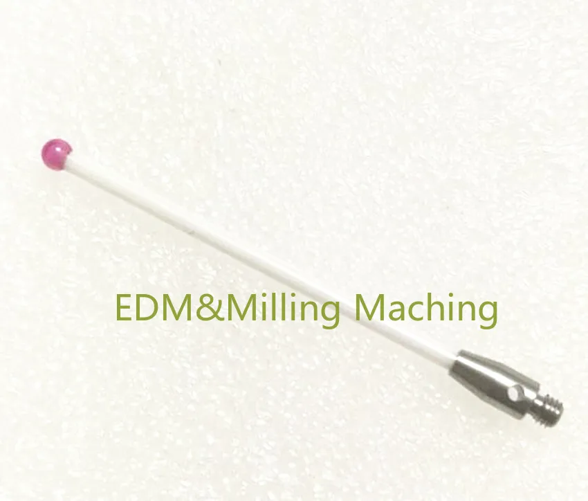 

CNC CMM Machine Touch Probe Stylus 3.0mm Ruby Ball CNC Probe Tip Ceramic shaft M3 A-5003-0067 long 50mm