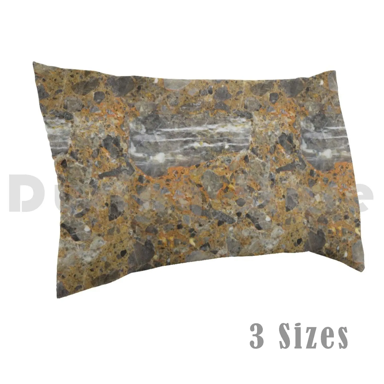 Brown Natural Marble Rock Pillow Case 20*30 Inch Tigers Eye Geology Geology Rocks Sedimentary Rocks And Minerals