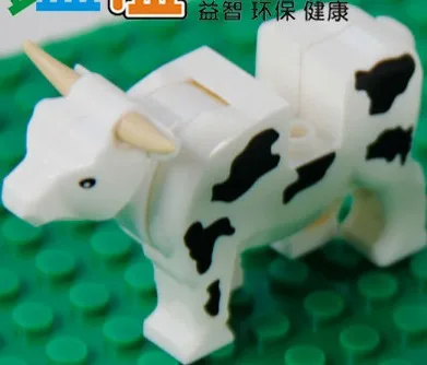 

*Cow* S547 10pcs DIY enlighten block bricks,Compatible With Assembles Particles