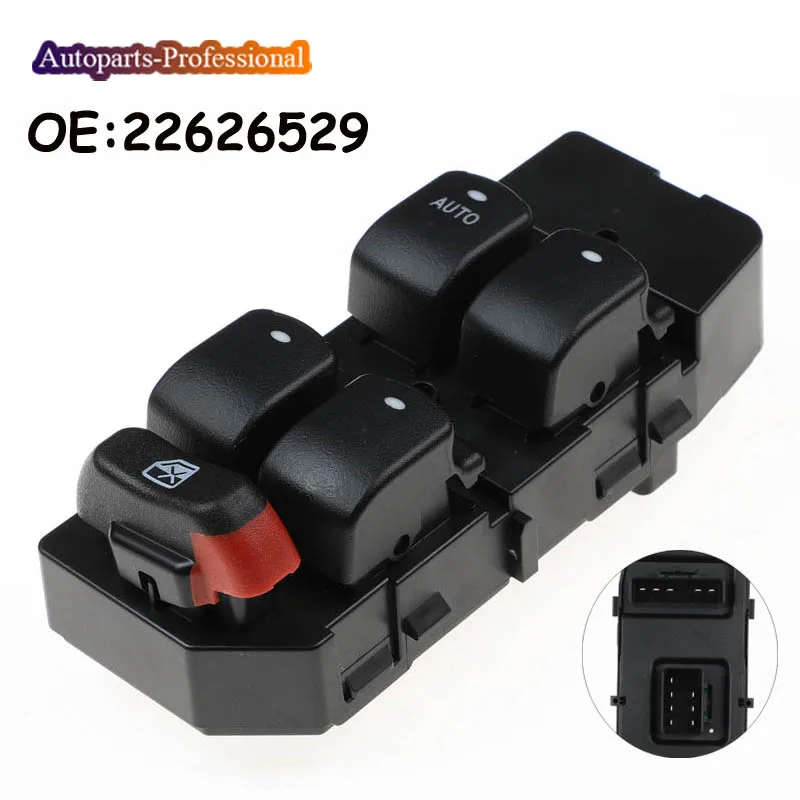 Car For Chevrolet Malibu Power Window Regulator Control Switch 22626529 901-079 22733011/DWS830/901168/1S8635/SM1772