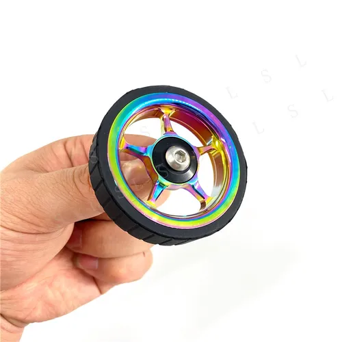 Imagen 2 del producto Nuevo Litepro Easywheel para estantes de carga traseros Brompton, fácil ampliación y engrosamiento de ruedas, rueda fácil antideslizante