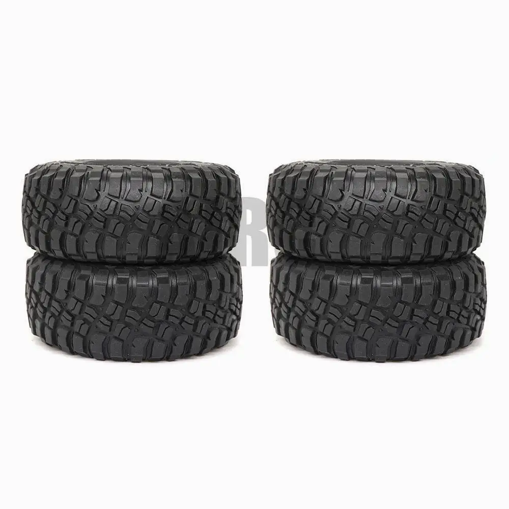 Ajrc 2.2-inch 120mm Rubber Tires For 1/10 Rock Track Redcat Scx10 Ii Axial 90046 90047 Trx-4 Rc4wd D90 D110 Trx-6 G63 Rc Car