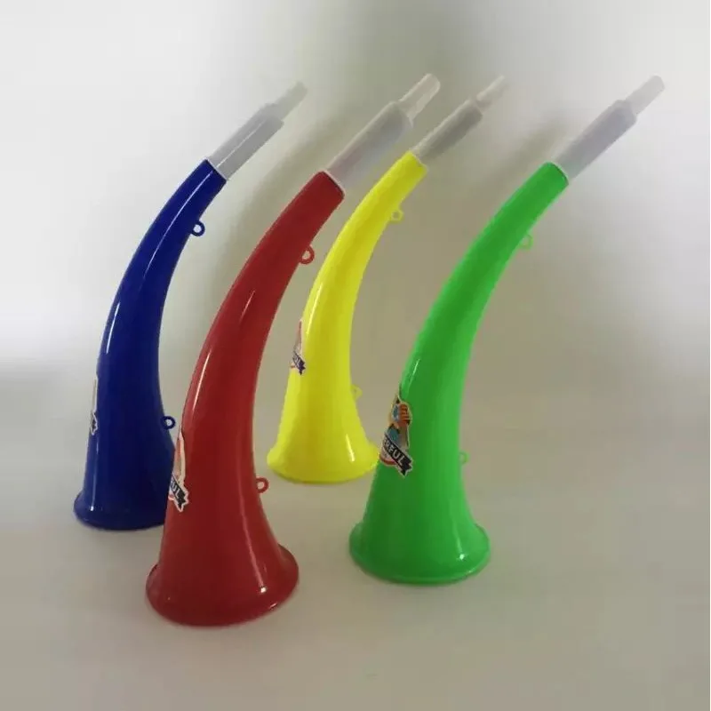 Football Game Stadium Cheer Fan Horns Soccer Lover Cheerleading Refueling Props Plastic Ox Horn Vuvuzela Kid Trumpet Toy