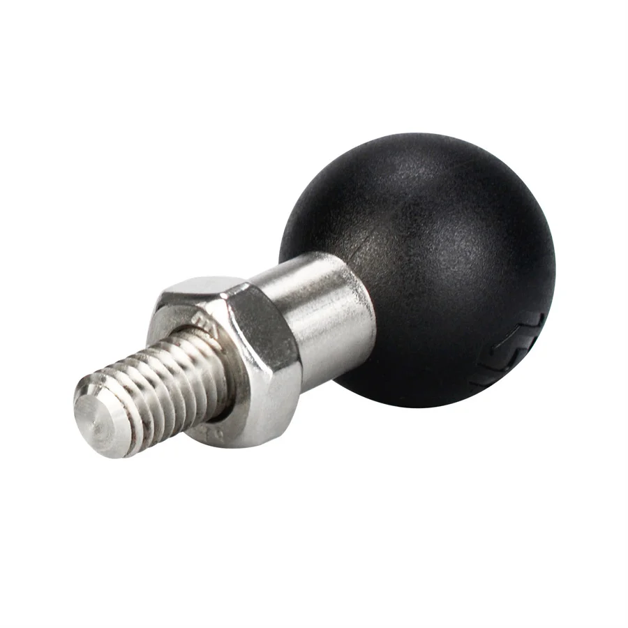 

25mm ball base M10 X 1.25 Male Thread Mount for Motorcycle Handlebar Adapter