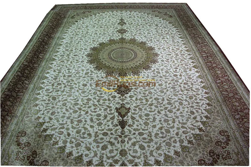 bedroom carpet Silk Persian Oriental woven Living Room Pattern