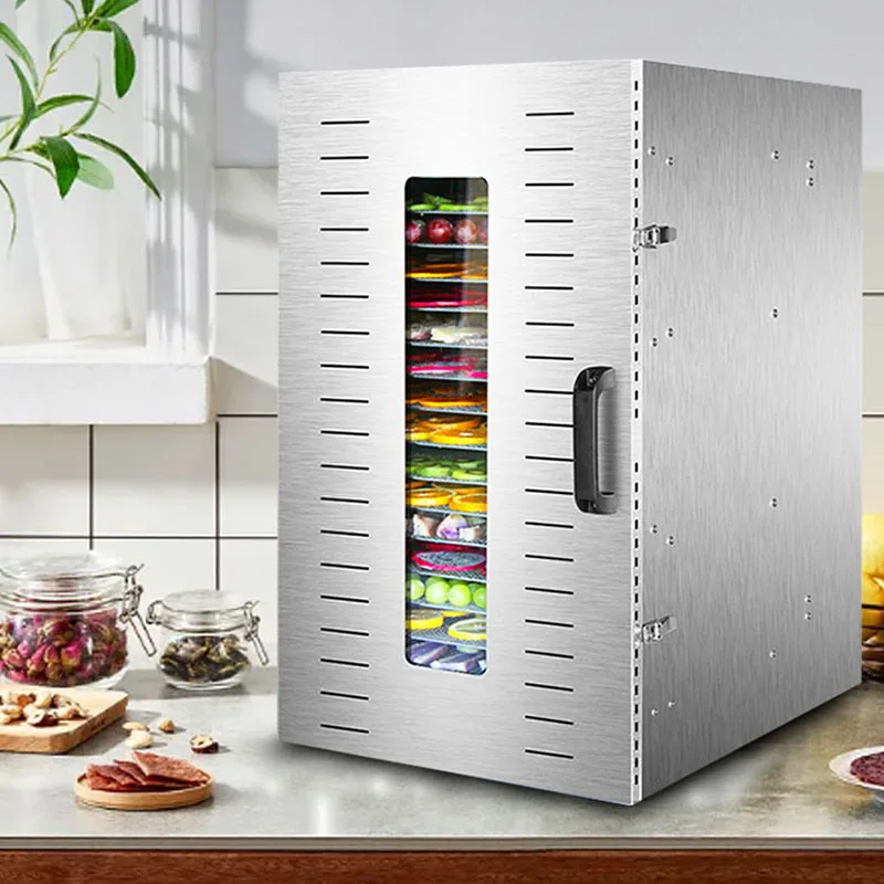 16 Layer Food Dehydrator Fruit Vegetabl Snacks Herbs Gain Meat Food Dryer Dry Fruit Machine Машина для сухофруктов