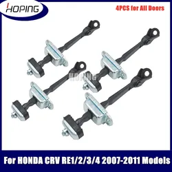 Hoping 4PCS Car Door-Check Strap Stopper Door Checker For Honda For  CR-V CRV 2007 2008 2009 2010 2011