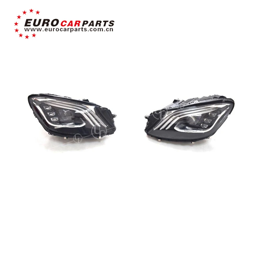 2019 high quality S class w222 S63 S65 headlamp for W222 S320 S400 S500 S600 S63 s65 LED headlamp plug and play