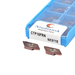 CTP07FRN Carbide Inserts CTP10FRN Slotting Turning Tools CTP15FRN CTP20FR CTP20FRN NK9118 CNC Lathe Tools Grooving Cutting Tools