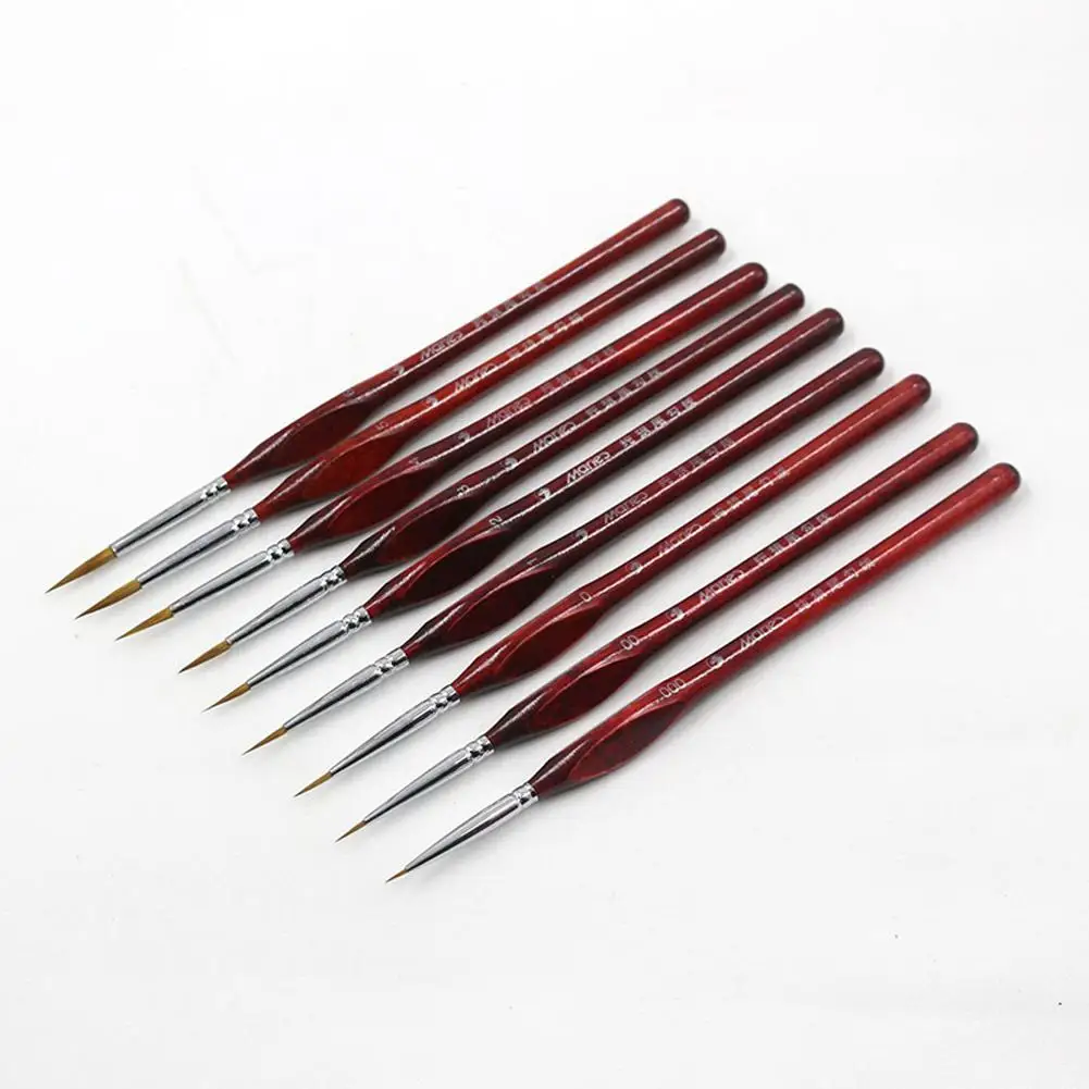 Professional Sable Hair Ink Brush Paint Art Brushes for Drawing Gouache Oil Painting Brush Art Supplies for Teacher Teacher