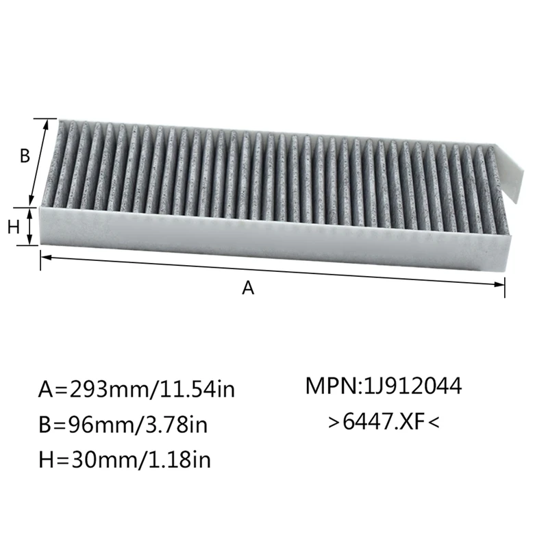 6447.XF Engine Air Filter Washable Filter for Citroen C4 Grand Picasso Berlingo DS5 Peugeot 3008 5008 Partner