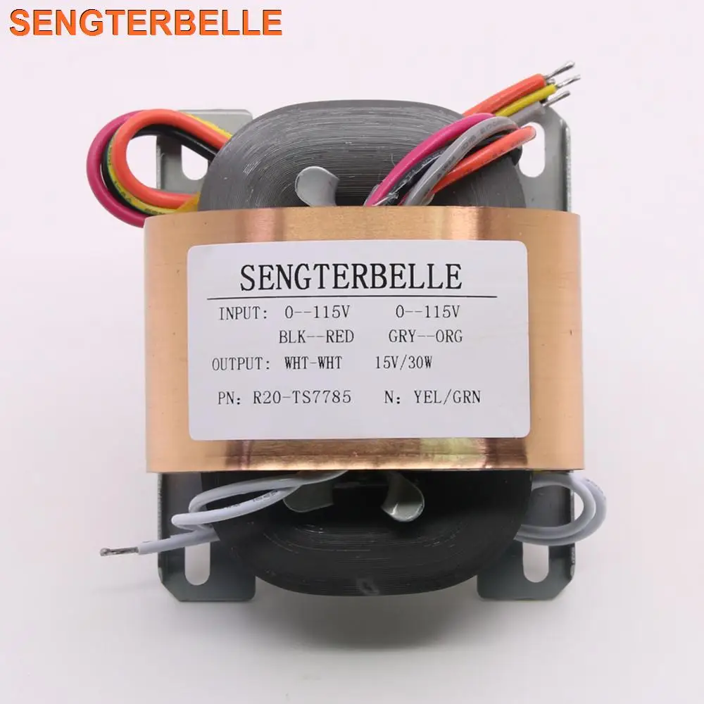 30 واط R-محول الأساسية 30VA الناتج 5 فولت 9 فولت 12 فولت 15 فولت 19 فولت 24 فولت 26 فولت محولات الطاقة للصوت إمدادات الطاقة الخطي