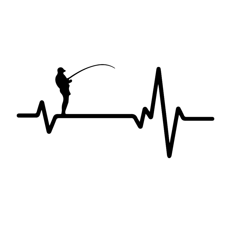 

25x12 см рыболовный художественный дизайн, автомобильная наклейка, Виниловая наклейка, Водонепроницаемая Автомобильная Стайлинг, автомобильные аксессуары, наклейка для автомобиля