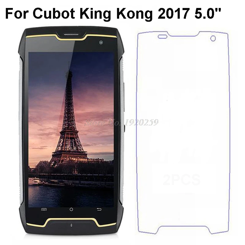 2PCS Cubot King Kong Mini 2  Tempered Glass 9H Protective Film Explosion-proof Screen Protector Cubot KingKong Mini CS