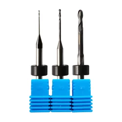 Yilink Dental Imes Icore 250i 350i Milling Burs for Cutting Zirconia and PMMA Blocks Shank 3 MM Size 0.6/1.0/2.5 for CAD/CAM Use