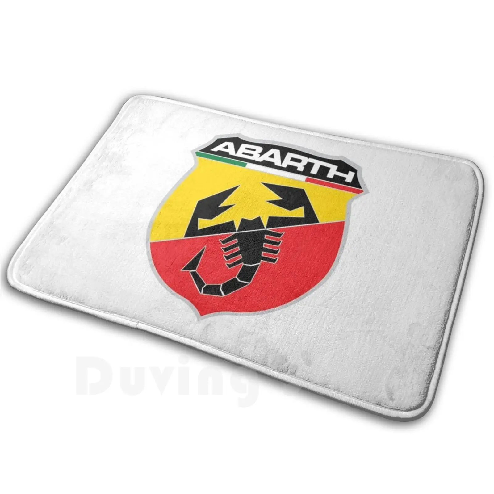 Abart Carpet Mat Rug Cushion Soft Aoutomotive Motor Sport Moto Racer Abarth