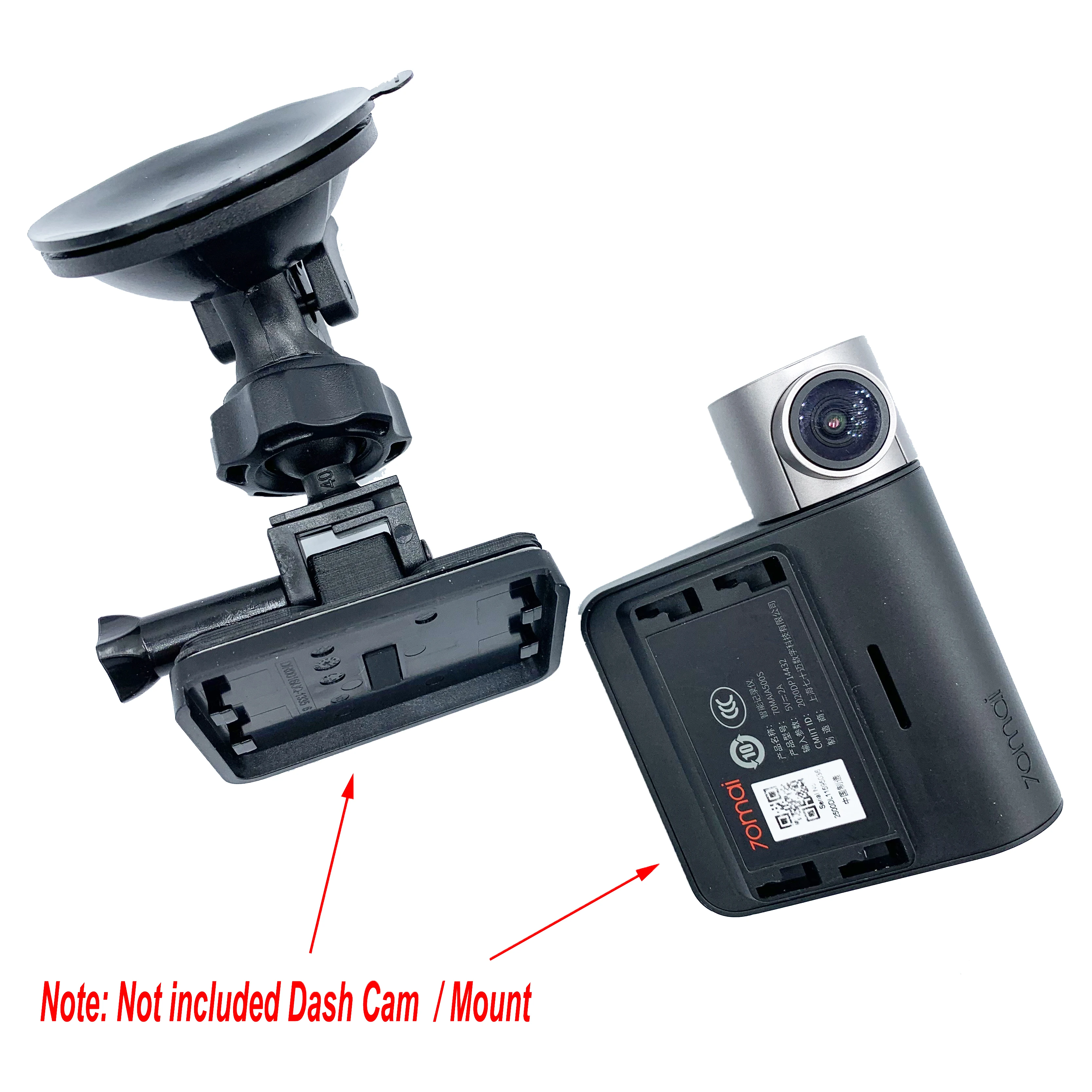 For 70mai pro plus+ A500s A200 suction cup holder for 70mai A500S DVR Holder for 70mai Lite2 A200 Car-styling Accessories