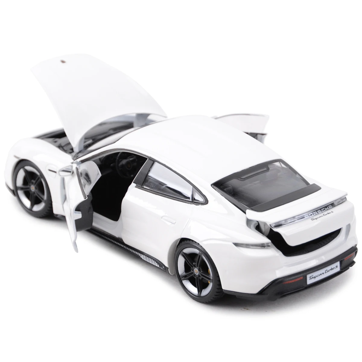 Bburago 1:24 Porsche Taycan Turbo S Sports Car Static Die Cast Vehicles Collectible Model Car Toys