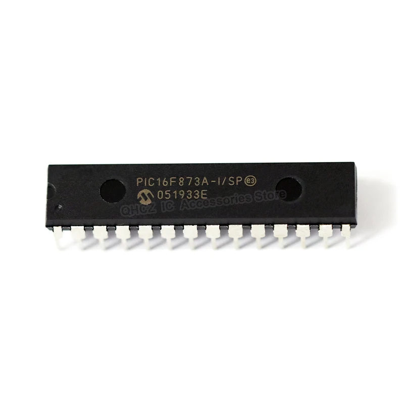 

10pcs PIC16F873A-I/SP PIC16F873A 16F873A DIP-28 New and Original Integrated circuit IC chip Microcontroller Chip MCU In Stock