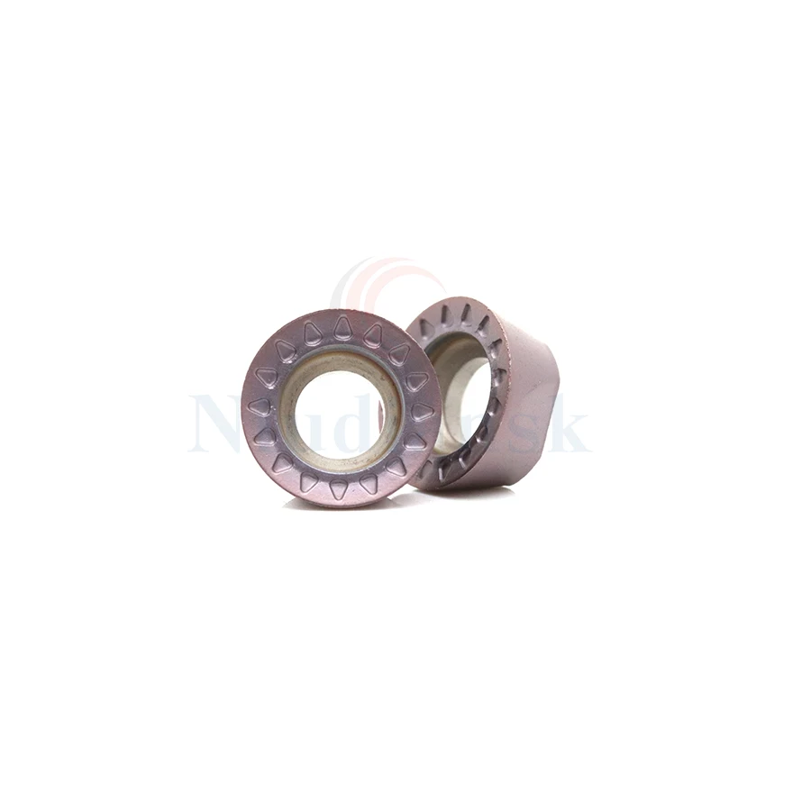 10Pcs Hoge Kwaliteit RPMT10T3MOE Js VP15TF Carbide Ronde Wisselplaten Cnc Draaibank Gereedschap Pvd + Cvd Coating Gezicht End molen Voor Snijden